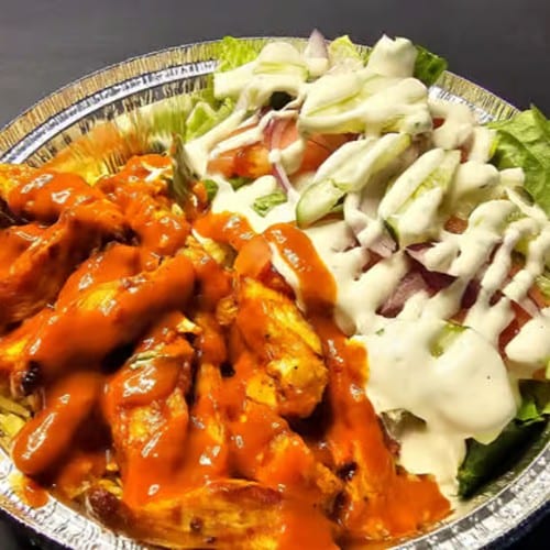 Chicken Over Rice.