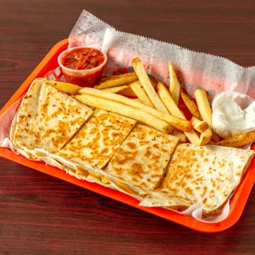 Chicken Quesadilla.