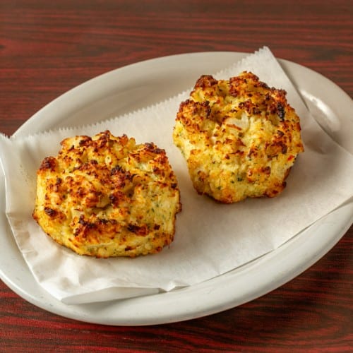 Crab Cake Platter.