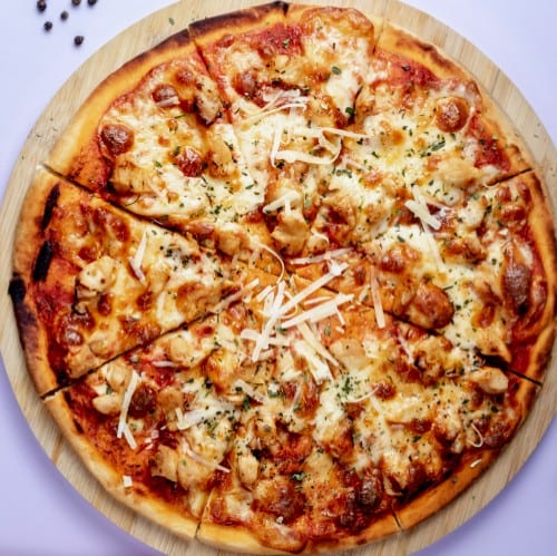 Buffalo Chicken Pizza.