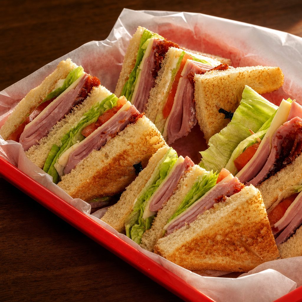Ham and Turkey Club.