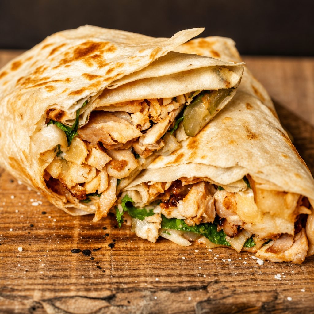 Buffalo Chicken Wrap.