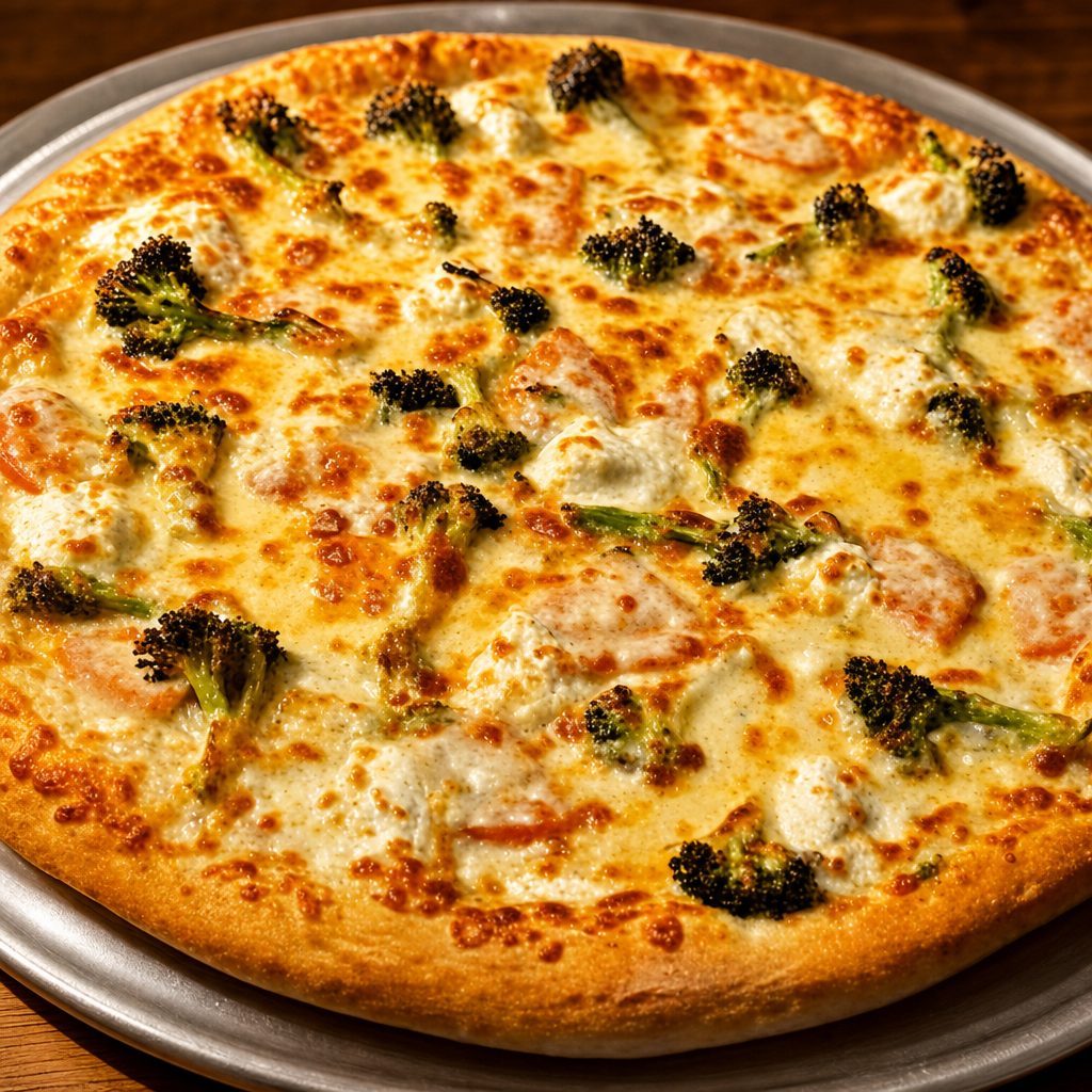 Italian White Pizza.