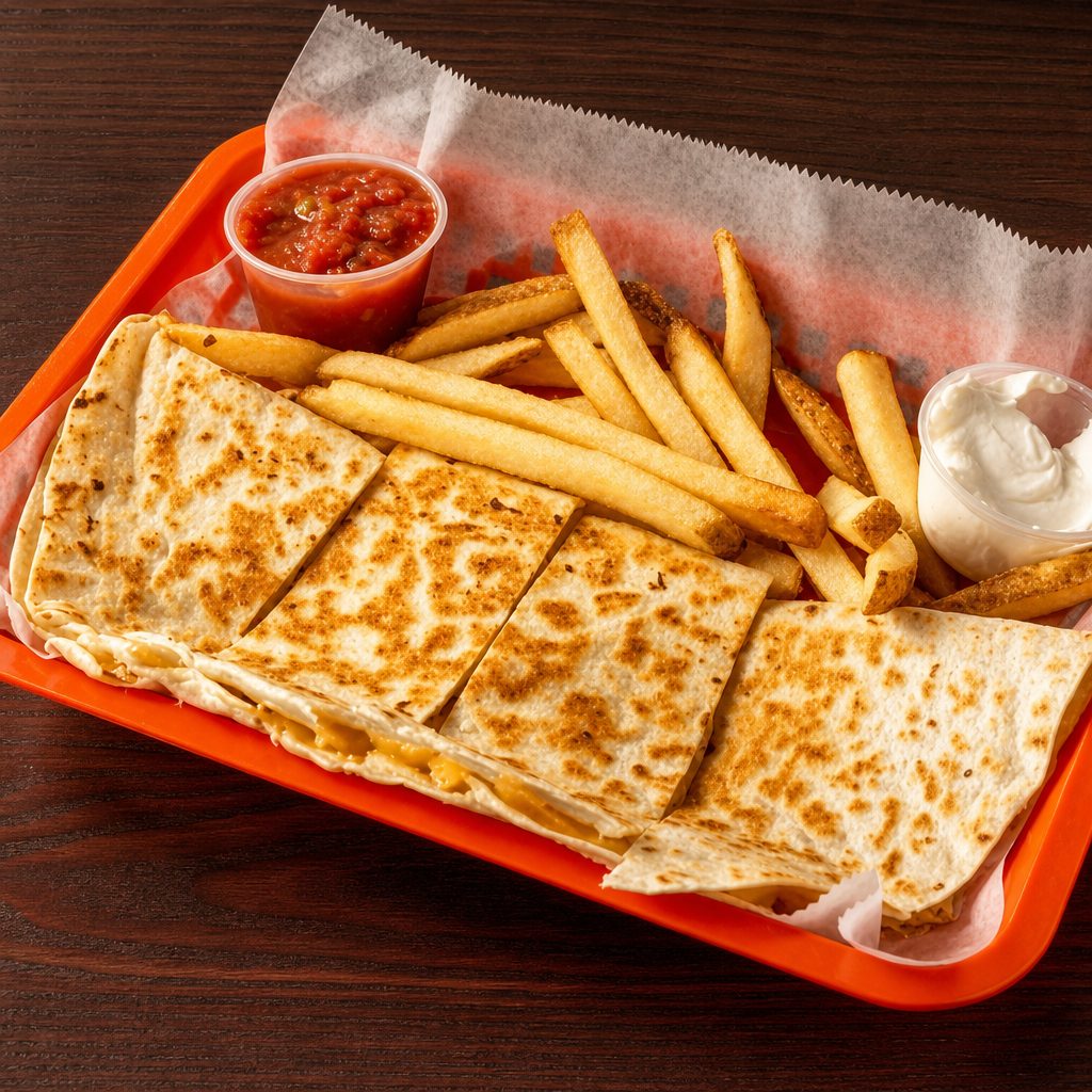 Chicken Quesadilla.