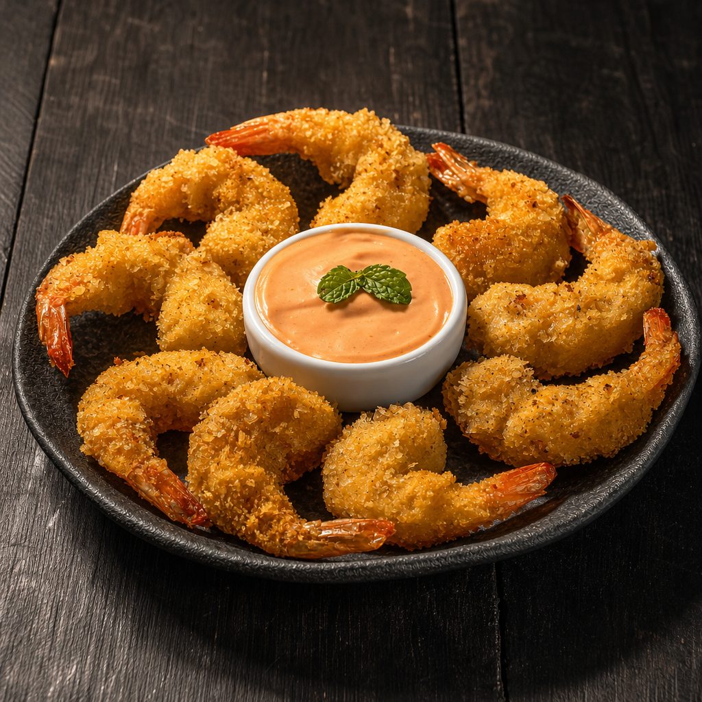 Fried Shrimp Platter.