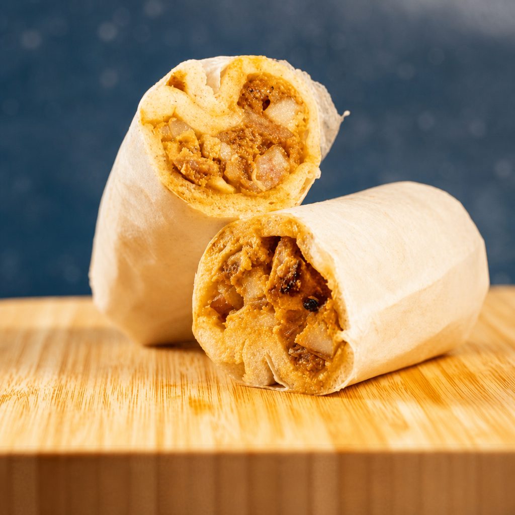 Chicken Cheesesteak Wrap.