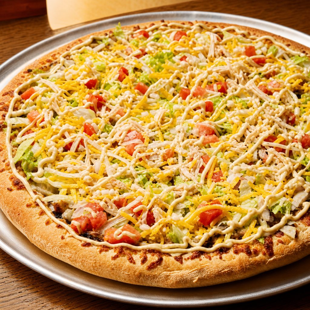 Mexican Chipotle Pizza.